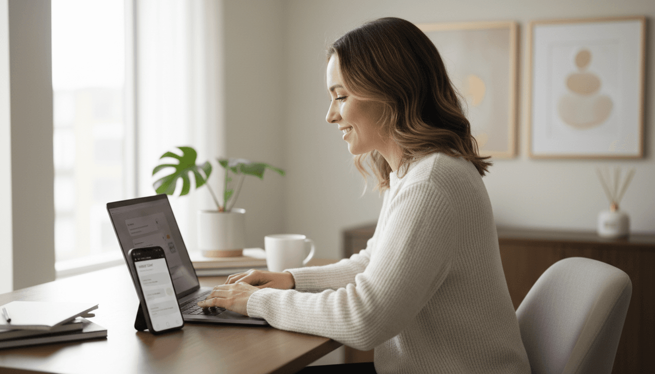 Property manager responding to guest messages and inquiries